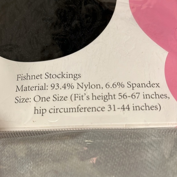 Pareberry Fishnet Stockings Sz SM - Picture 3 of 3